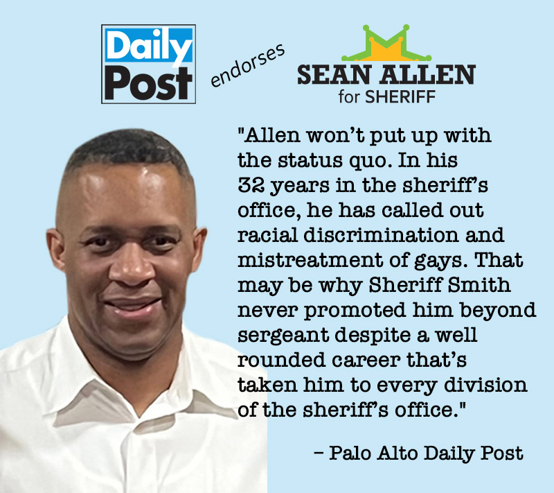 Palo Alto Daily Post endorses Sean Allen